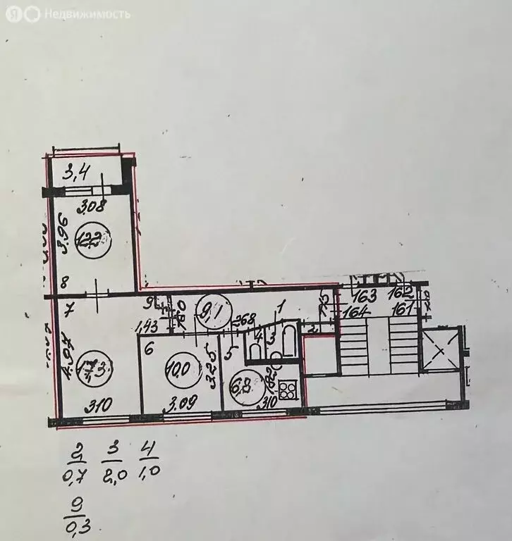3-комнатная квартира: Санкт-Петербург, проспект Славы, 60 (59 м) - Фото 1