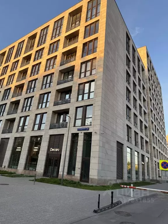 2-к кв. Москва 2-я Черногрязская ул., 6к1 (52.0 м) - Фото 0