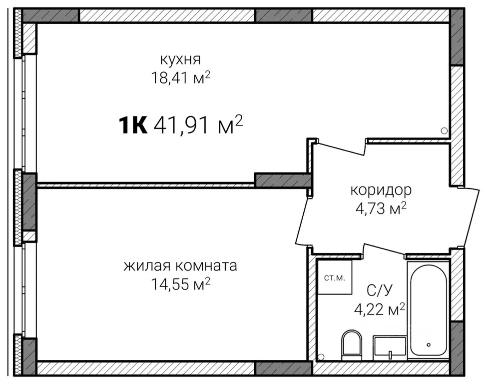 1-к кв. Нижегородская область, Нижний Новгород Сахарный Дол жилой ... - Фото 0