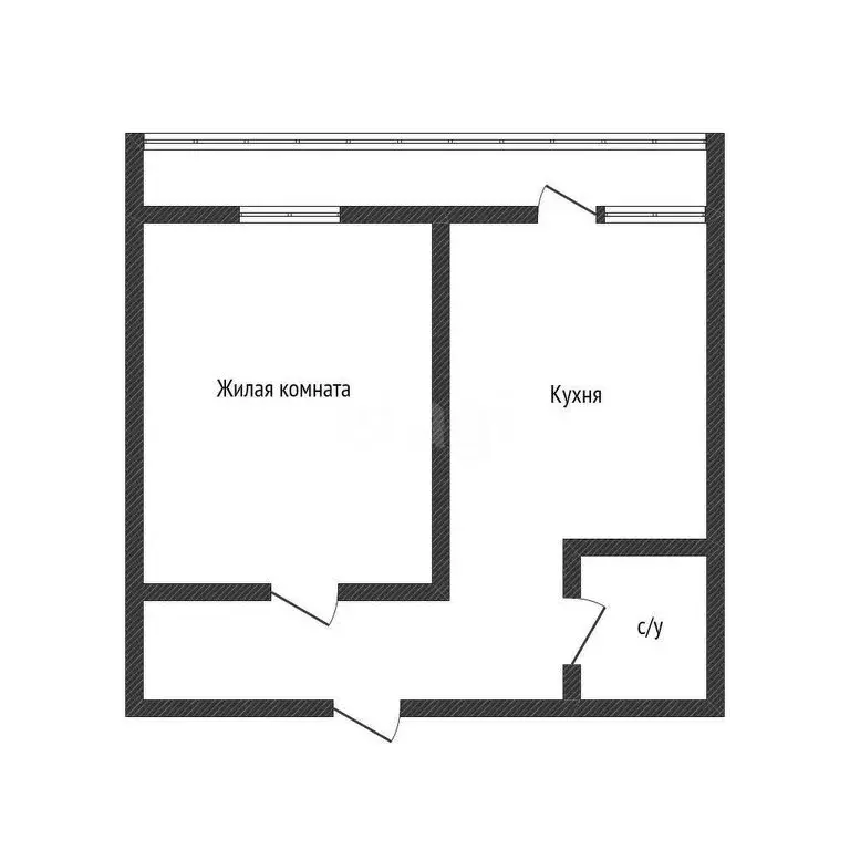 1-комнатная квартира: Краснодар, Уральская улица, 166/2 (38.2 м) - Фото 1