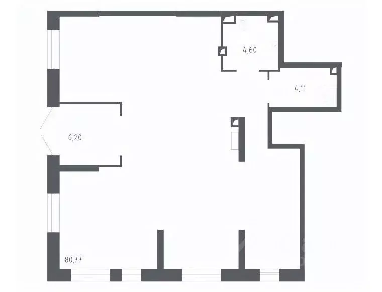 Помещение свободного назначения в Тюменская область, Тюмень Чаркова 72 ... - Фото 1