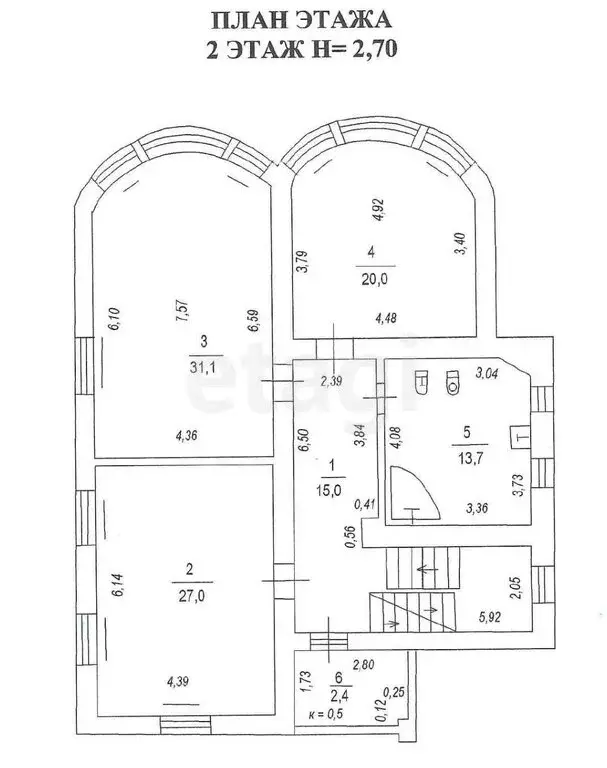 Дом в Калининград, Верхнеозёрная улица (323.6 м) - Фото 1