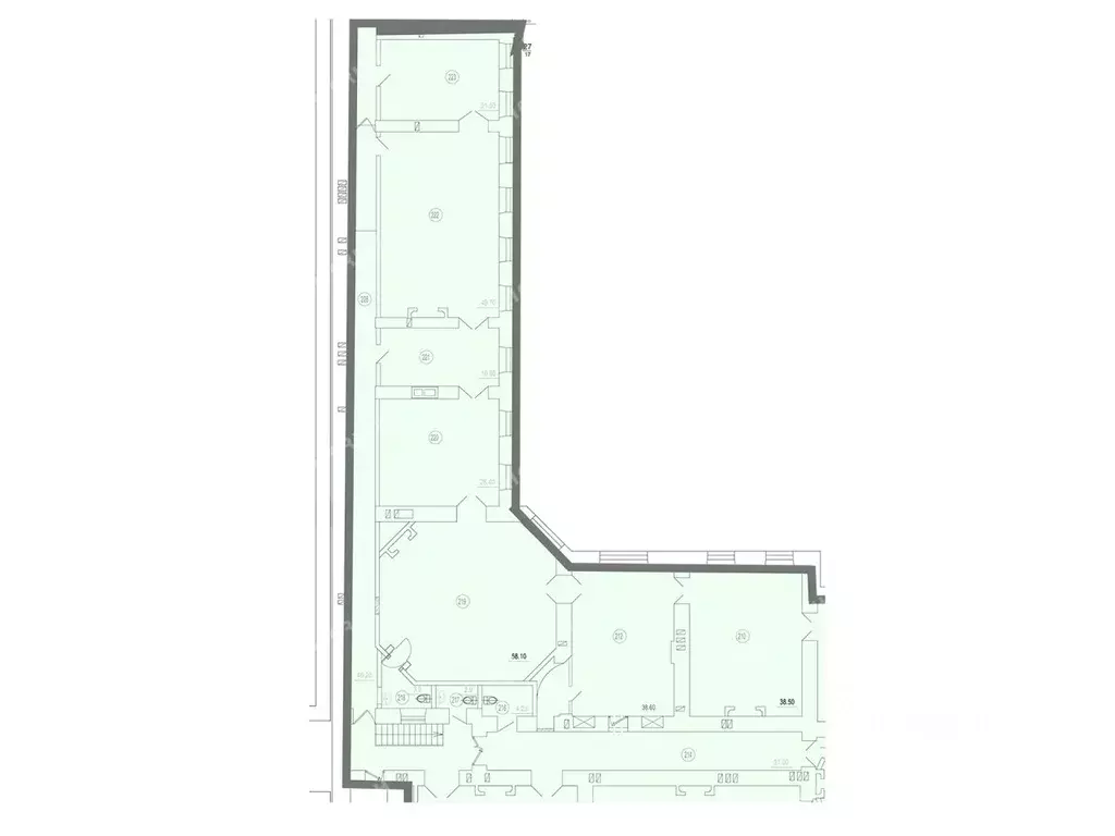 Офис в Санкт-Петербург ул. Чайковского, 29 (251 м) - Фото 2