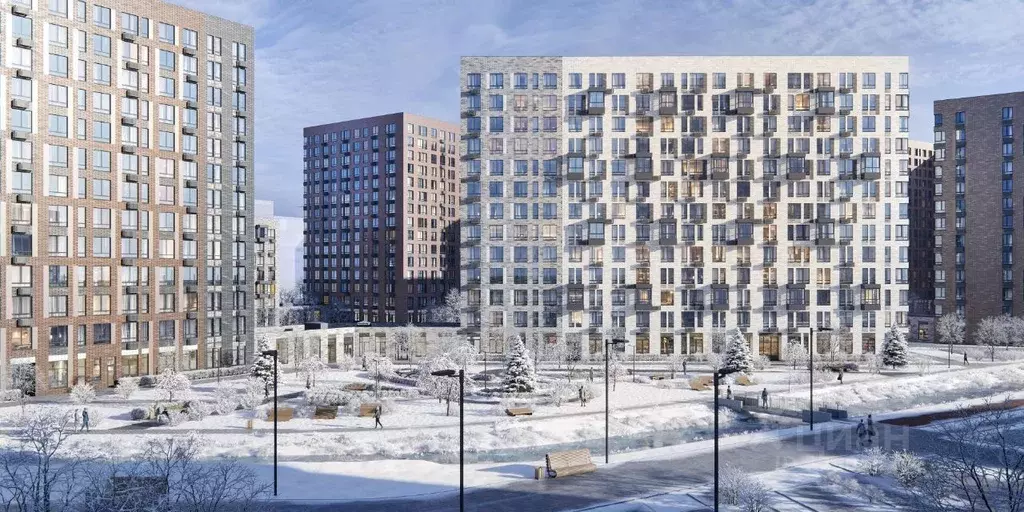 3-к кв. Москва Молжаниново жилой комплекс, к4 (78.44 м) - Фото 1