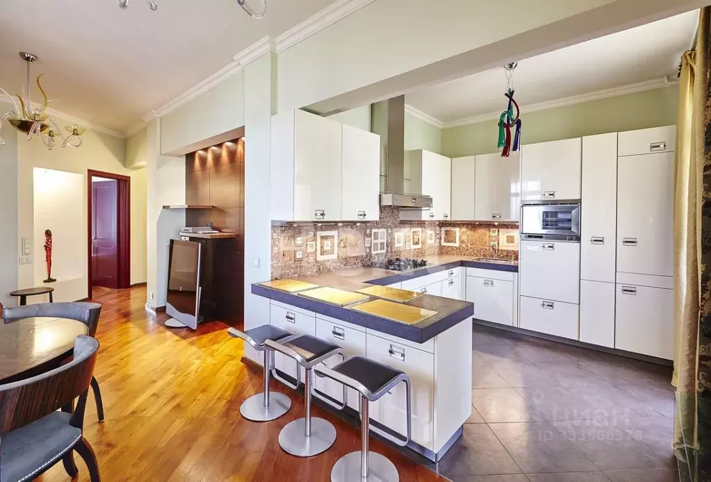 3-к кв. Москва Фрунзенская наб., 28 (87.0 м) - Фото 1