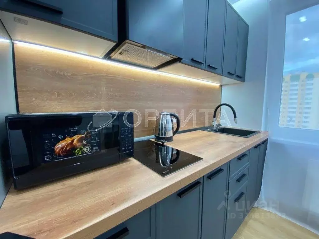 Студия Тюменская область, Тюмень ул. Лесопарковая, 1к2 (20.9 м) - Фото 2