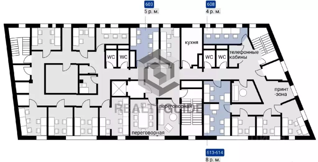 Офис в Москва ул. Земляной Вал, 8 (16 м) - Фото 1