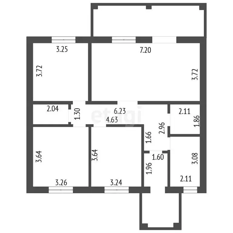 Дом в Новоусманский район, Никольское сельское поселение, посёлок 1-го ... - Фото 1