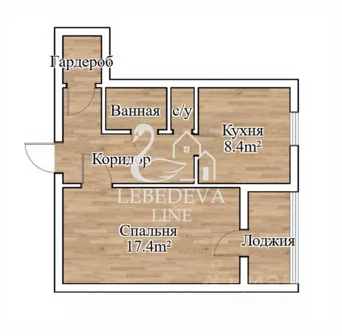 1-к кв. Ленинградская область, Тосно г. Тосненский район, Тосненское ... - Фото 2