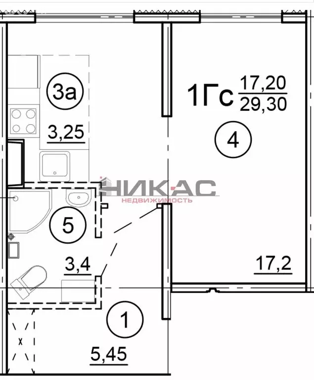 1-комнатная квартира: Ярославль, Шандорная улица, 14 (29.3 м) - Фото 0