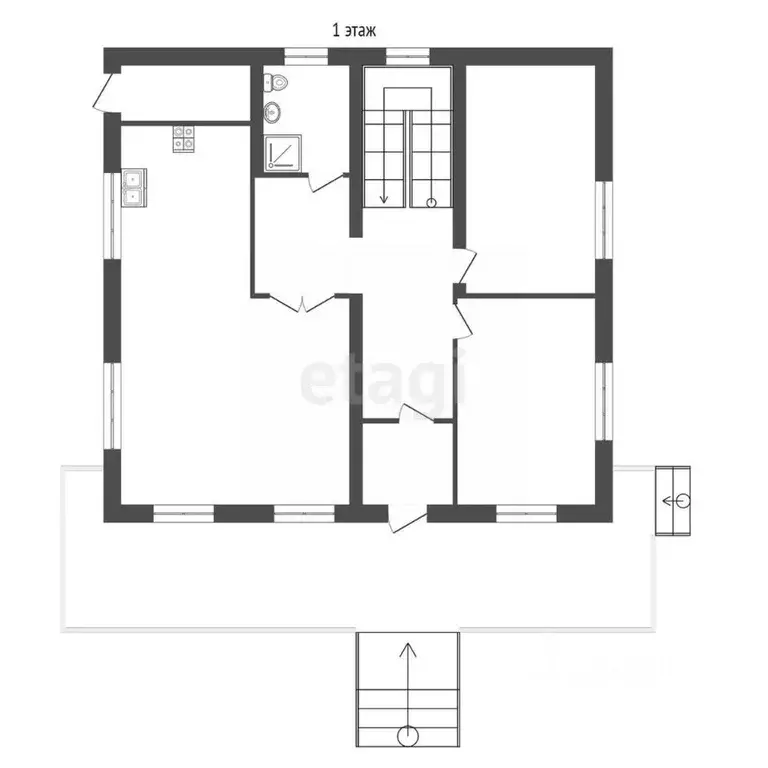 Дом в Коми, Ухта просп. Ленина, 26 (289 м) - Фото 2