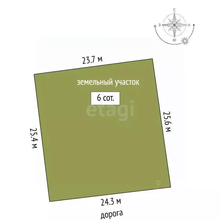 Участок в Крым, Алушта ул. Изумрудная, 6 (6.0 сот.) - Фото 0