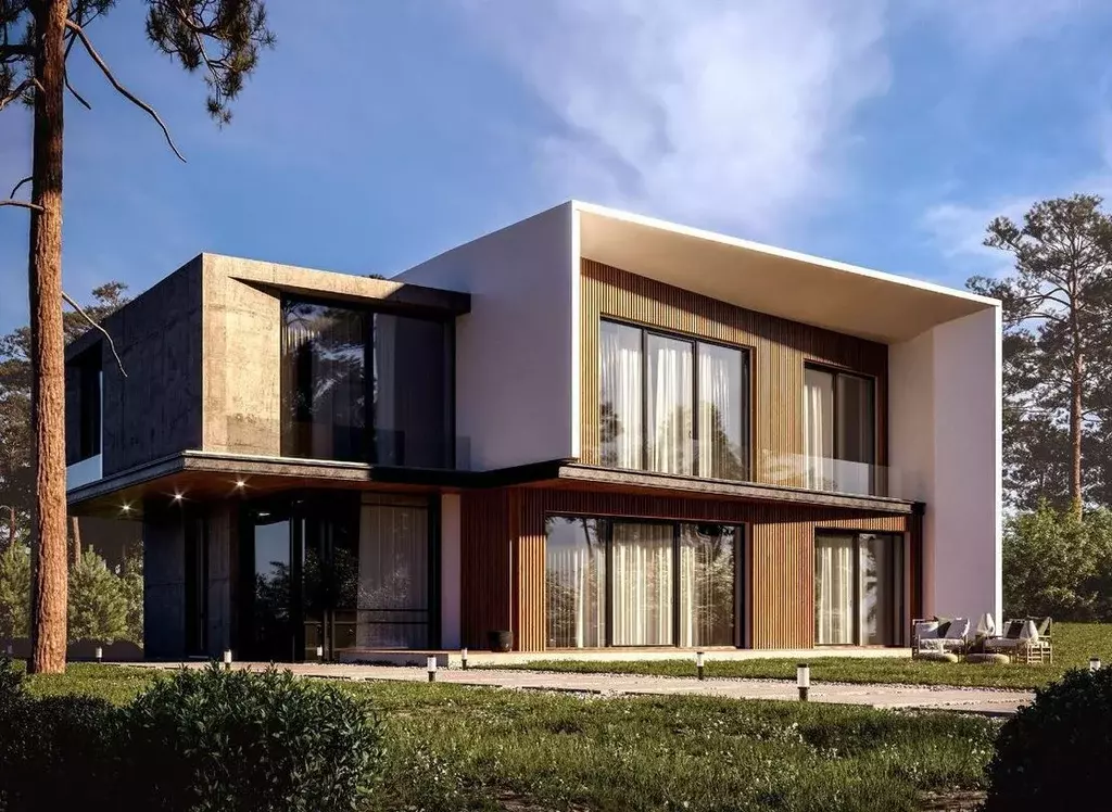 Коттедж в Ленинградская область, Всеволожский район, Бугровское ... - Фото 1