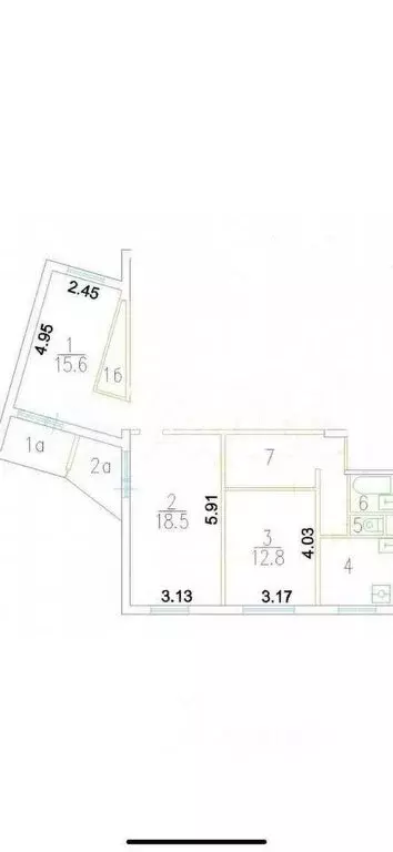 3-комнатная квартира: Москва, шоссе Энтузиастов, 100к6 (66.9 м) - Фото 1