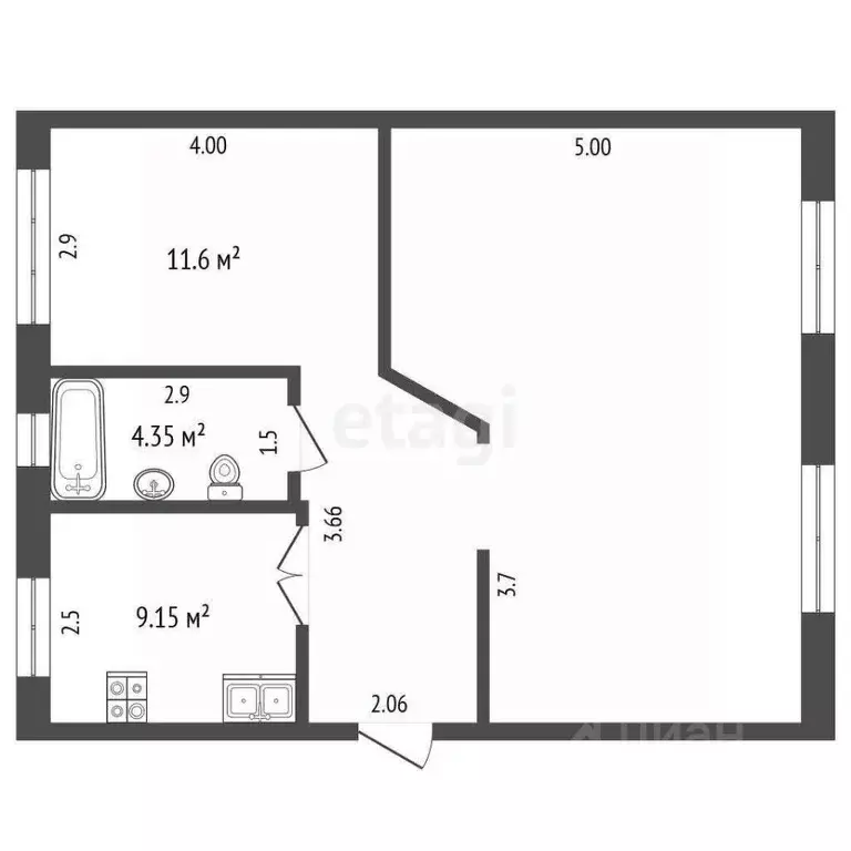 3-к кв. Самарская область, Самара Ново-Садовая ул., 8/2 (64.5 м) - Фото 0