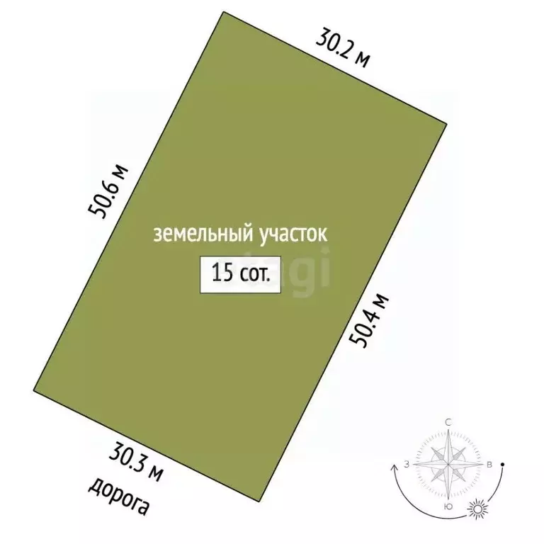 Участок в Мордовия, Кочкуровский район, с. Булгаково  (15.0 сот.) - Фото 1