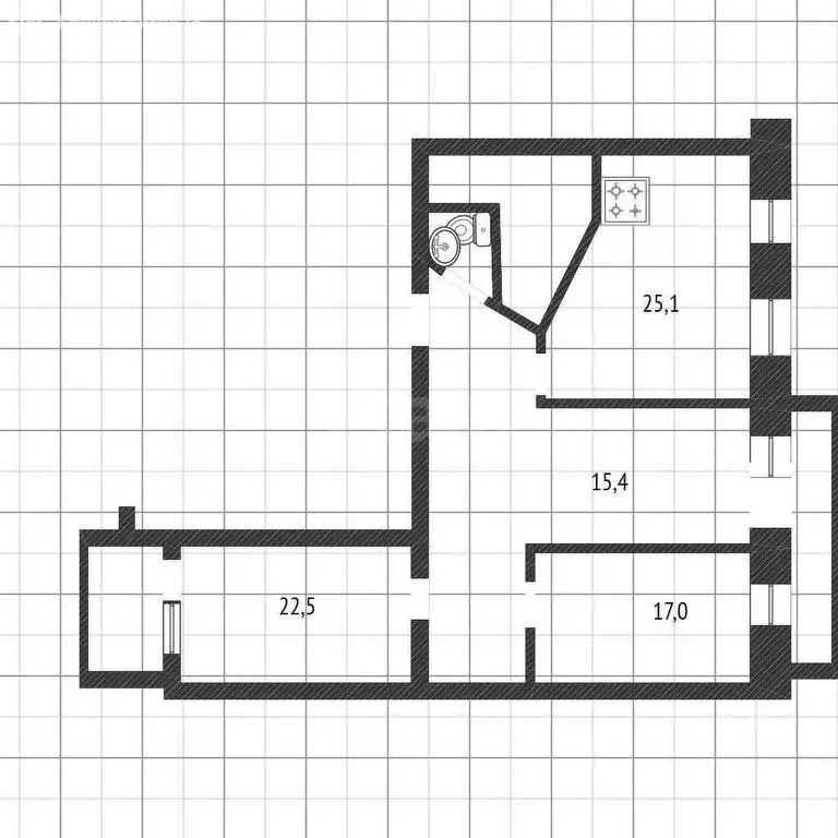 3-комнатная квартира: Белгород, улица Чехова, 32 (110.5 м) - Фото 1