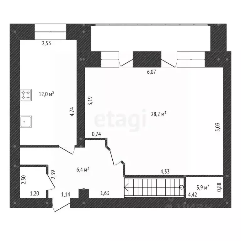 4-к кв. Башкортостан, Уфа Комсомольская ул., 21/1 (111.6 м) - Фото 1