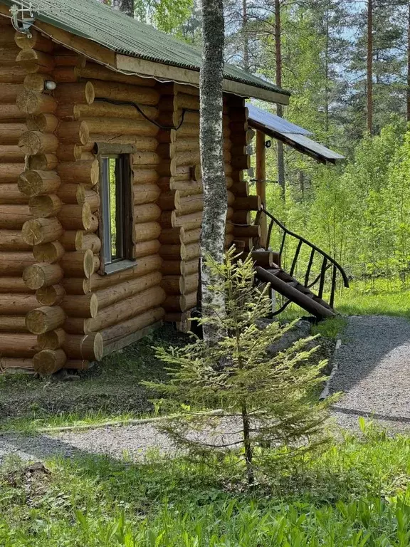 Дом в Карелия, Лахденпохский муниципальный округ, пос. Лумиваара, 1301 ... - Фото 0