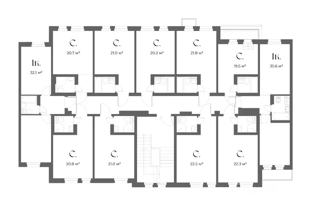 1-к кв. Ленинградская область, Всеволожский район, д. Новое Девяткино ... - Фото 2