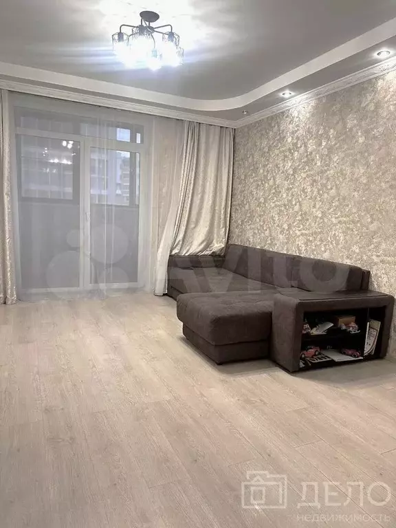 1-к. квартира, 45,6 м, 2/18 эт. - Фото 1