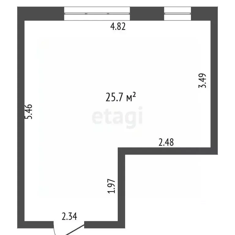 Офис в Краснодарский край, Новороссийск ул. Видова, 121Ак1 (26 м) - Фото 2