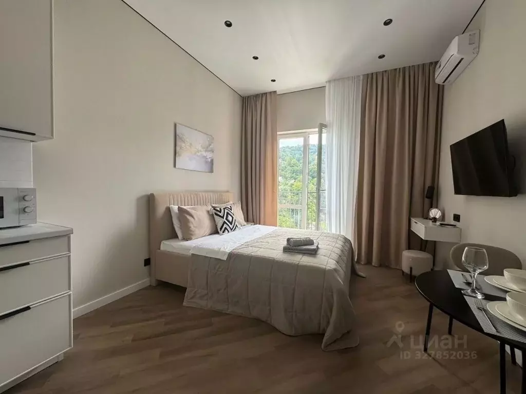 Студия Краснодарский край, Сочи ул. Искры, 88к8 (27.0 м) - Фото 1