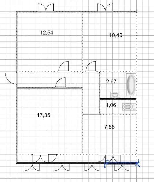 3-к кв. Ульяновская область, Ульяновск ул. Аблукова, 65 (61.4 м) - Фото 1