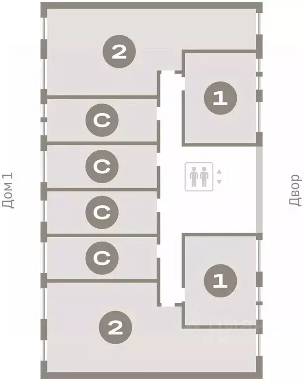 2-к кв. Свердловская область, Екатеринбург ул. Пехотинцев, 2В (76.5 м) - Фото 1