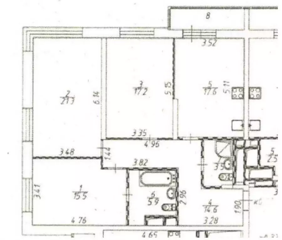 3-комнатная квартира: Москва, Фестивальная улица, 29 (95 м) - Фото 0