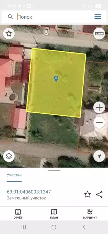 Участок в Самарская область, Самара Ново-Охтинская ул. (10.0 сот.) - Фото 1