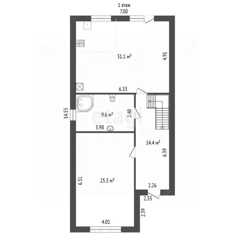 Дом в Ростовская область, Батайск ул. Фурманова (162 м) - Фото 1