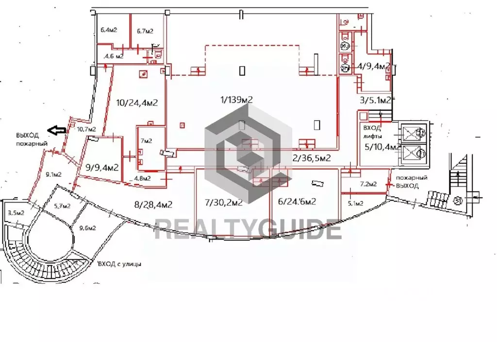 Помещение свободного назначения в Москва Минская ул., 2Гк1 (488 м) - Фото 1