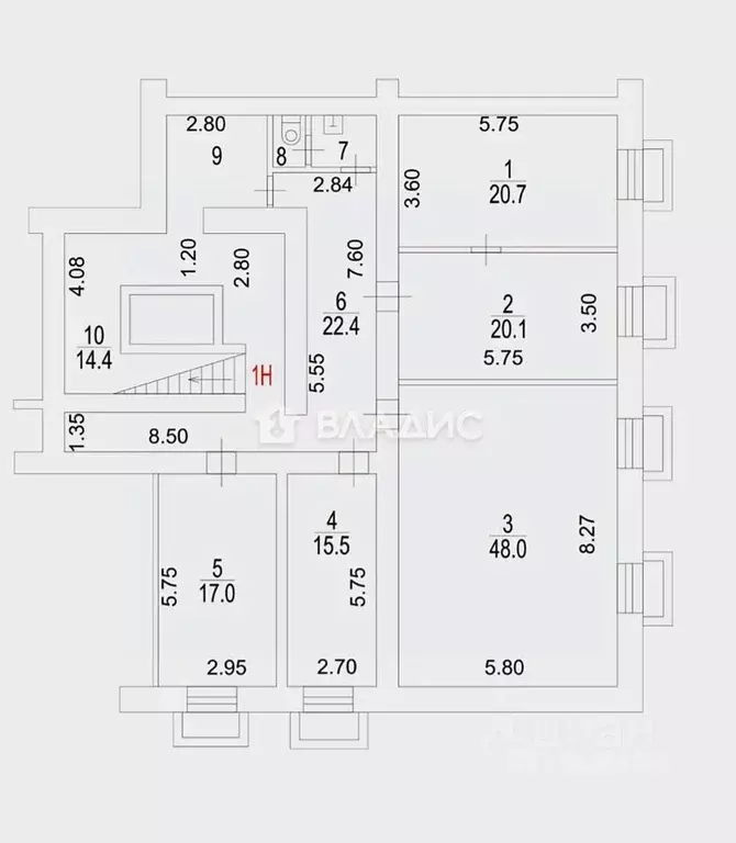 Помещение свободного назначения в Москва ул. Чаянова, 16 (170 м) - Фото 1