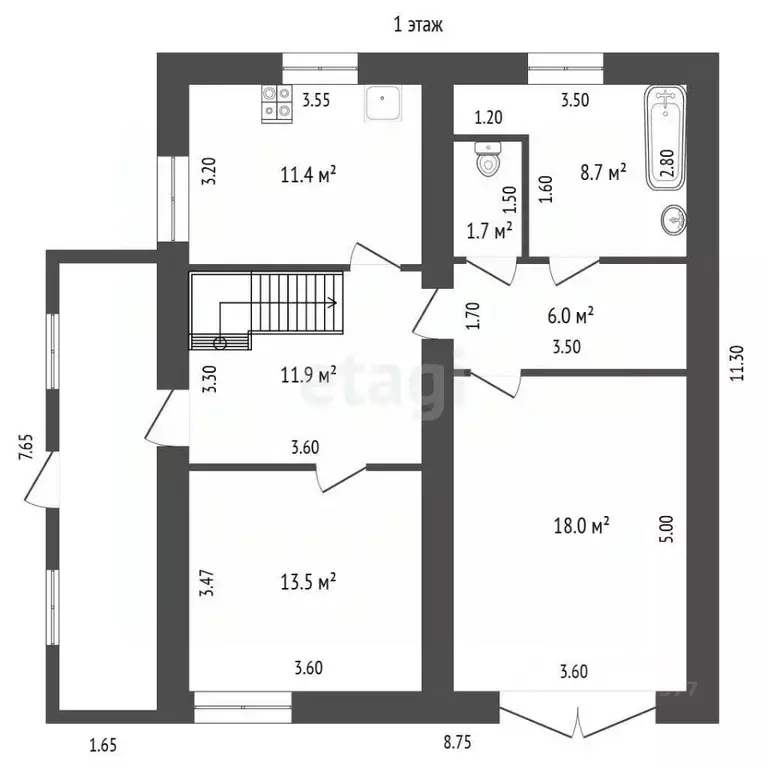 Дом в Воронежская область, Борисоглебск Привольная ул., 5 (141 м) - Фото 2