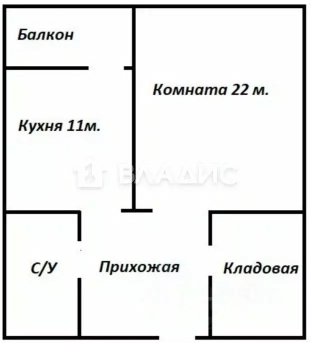 1-к кв. Московская область, Подольск Ленинградская ул., 11 (44.8 м) - Фото 2