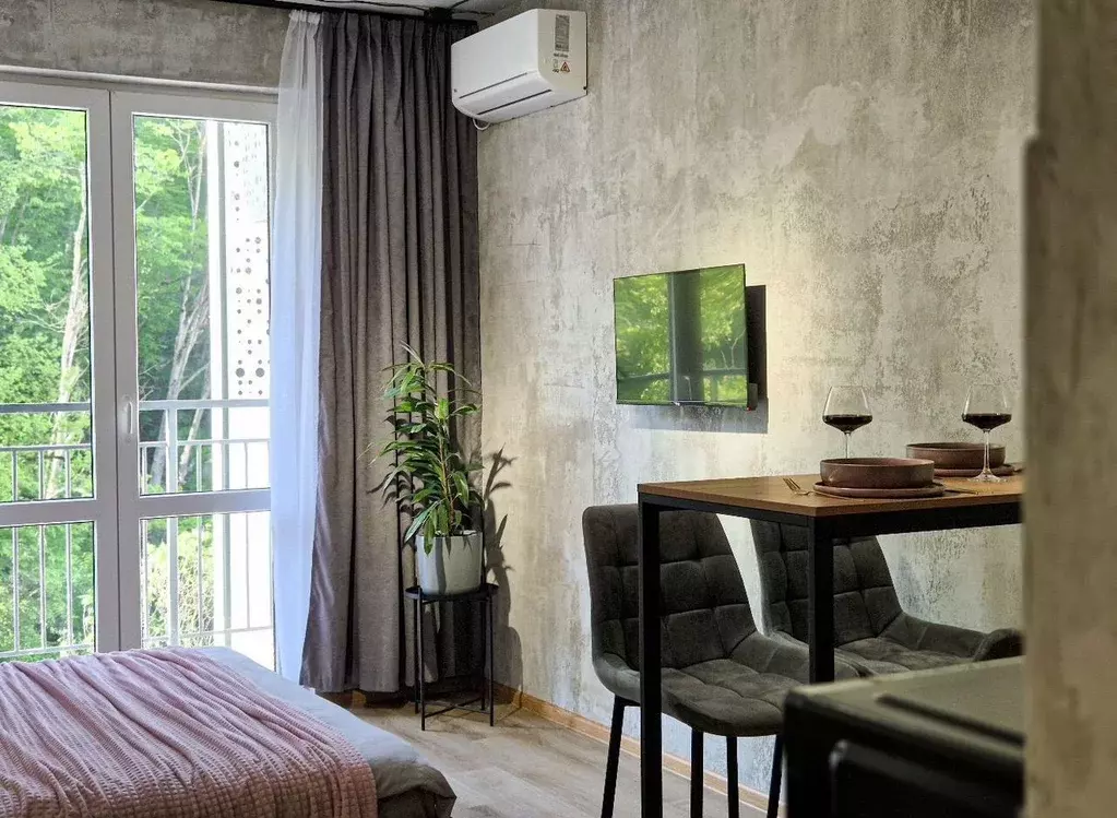 Студия Краснодарский край, Сочи ул. Искры, 88к3 (28.0 м) - Фото 2