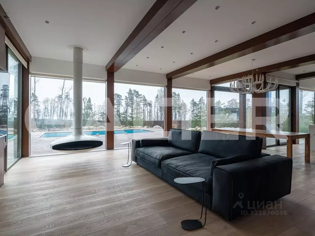 Коттедж в Ленинградская область, Выборгский район, Полянское с/пос, ... - Фото 2