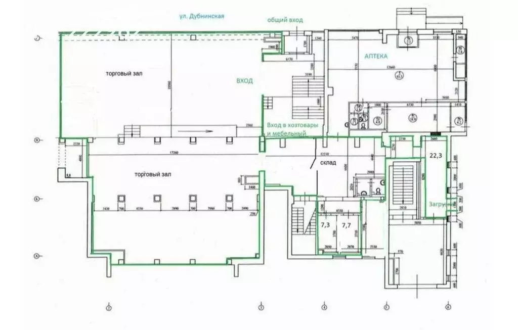 Помещение свободного назначения (528.7 м) - Фото 2