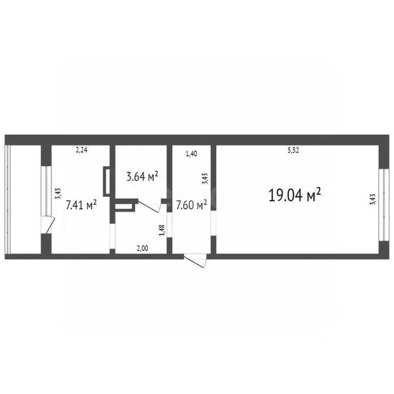 1-к кв. Ульяновская область, Ульяновск Южная ул., 17 (37.2 м) - Фото 1