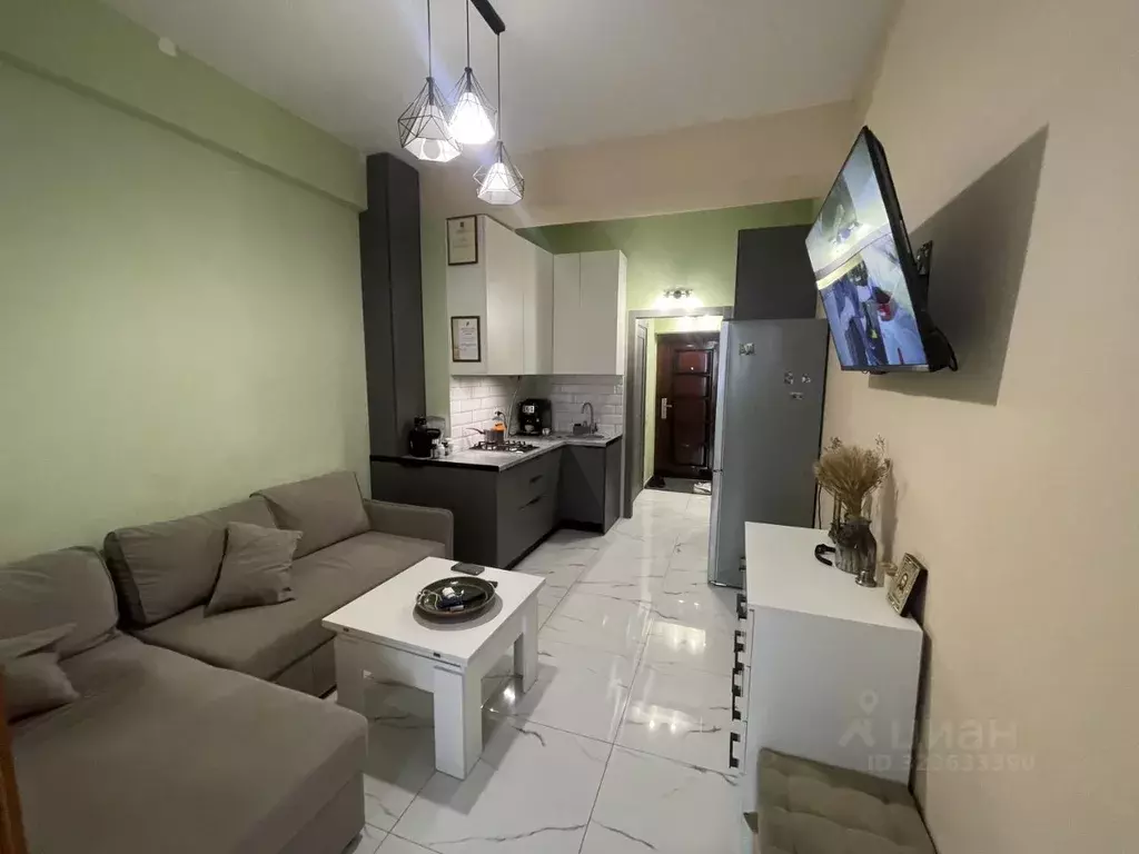 Студия Краснодарский край, Сочи Транспортная ул., 78/29 (28.4 м) - Фото 1