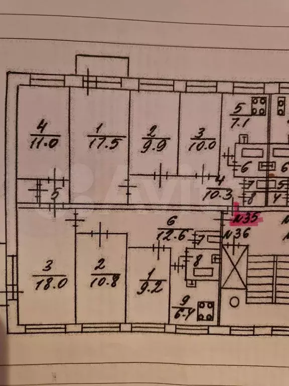 3-к. квартира, 59 м, 9/9 эт. - Фото 0