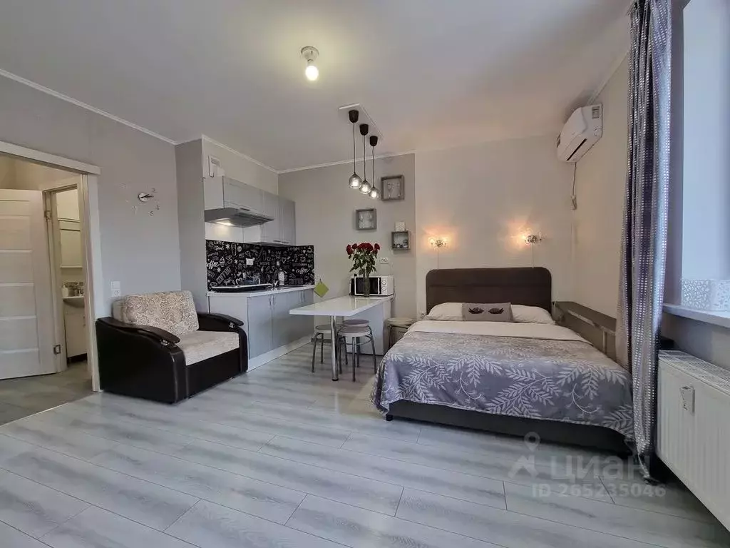 Студия Ленинградская область, Мурино Всеволожский район, ул. ... - Фото 1