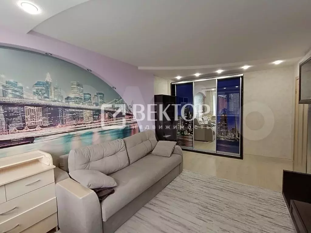 2-к. квартира, 45,4 м, 8/9 эт. - Фото 1