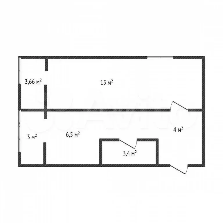 1-к. квартира, 35 м, 3/5 эт. - Фото 0