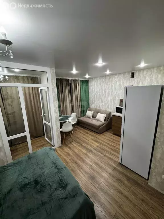 Квартира-студия: село Высокая Гора, улица Хасана Шайдуллина, 1 (30.3 ... - Фото 2