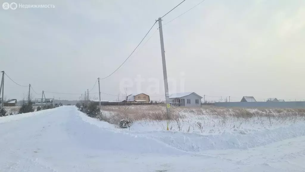 Участок в Тюменский район, деревня Криводанова, Янтарная улица (16.36 ... - Фото 1
