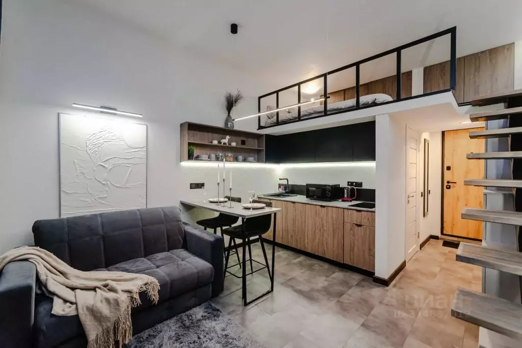 1-к кв. Москва Сельскохозяйственная ул., 17к1 (20.0 м) - Фото 2