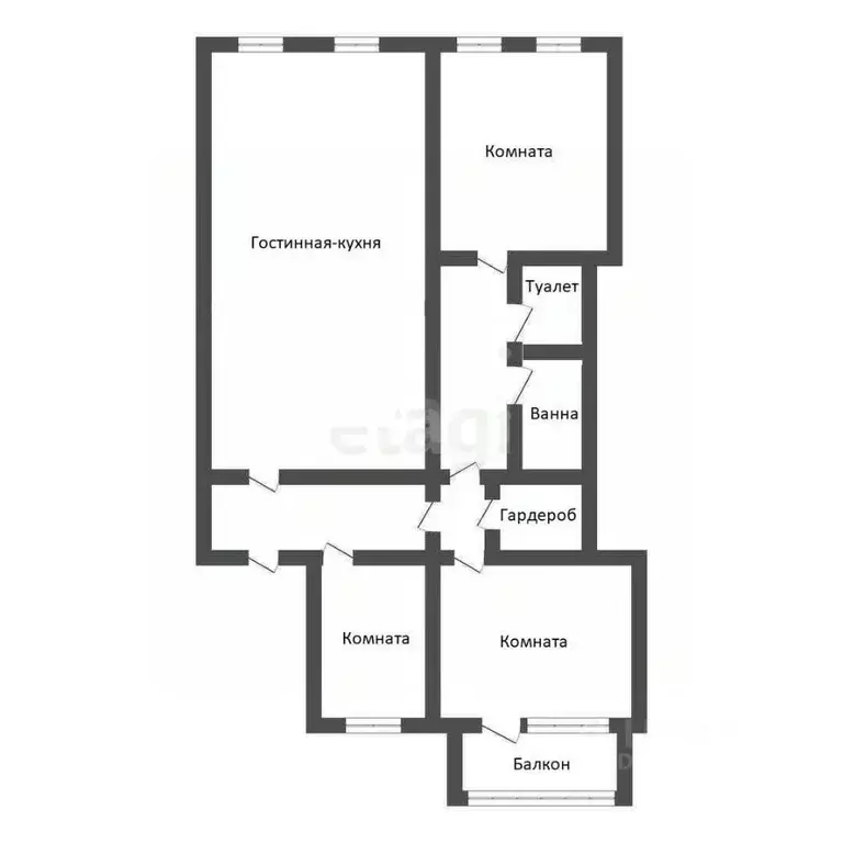 3-к кв. Алтайский край, Бийск Горно-Алтайская ул., 85/1 (147.5 м) - Фото 2