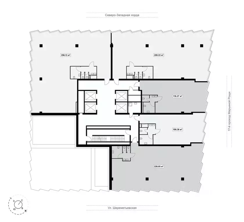 Офис в Москва проезд 17-й Марьиной рощи, 6 (106 м) - Фото 2